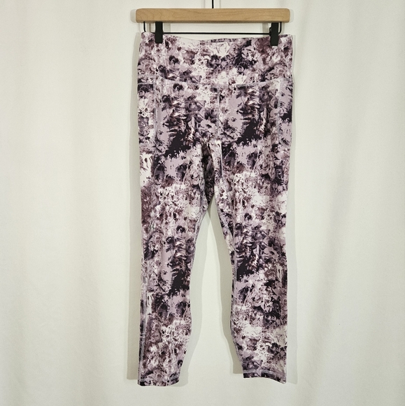 Under Armour purple full length leggings women's size Large - Picture 2 of 12